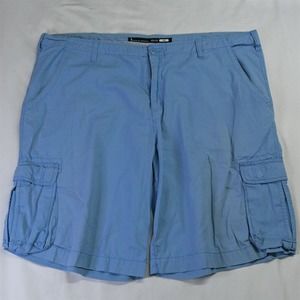 Buffalo David Bitton‎ 46 x 12" Light Blue Cargo Shorts
